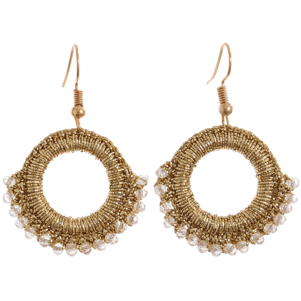 Aretes Luz Dorada