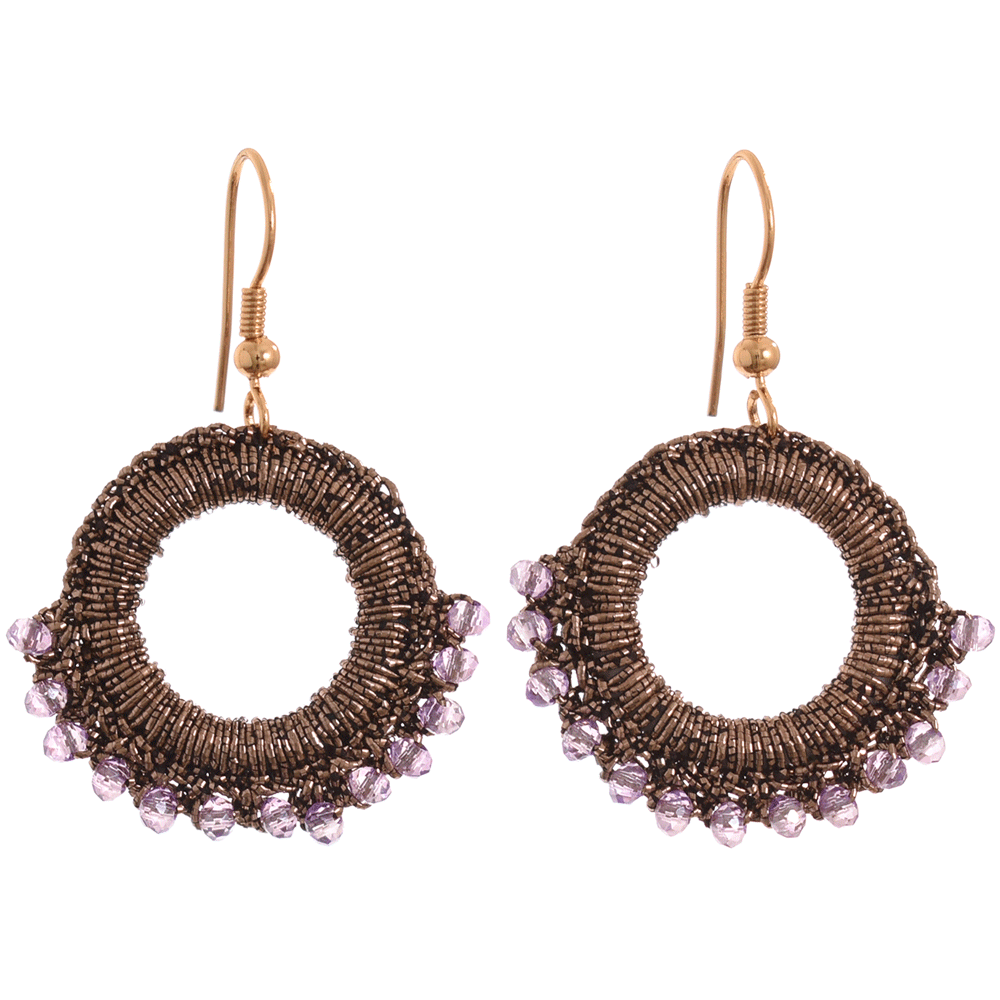 Aretes Luz Bronce
