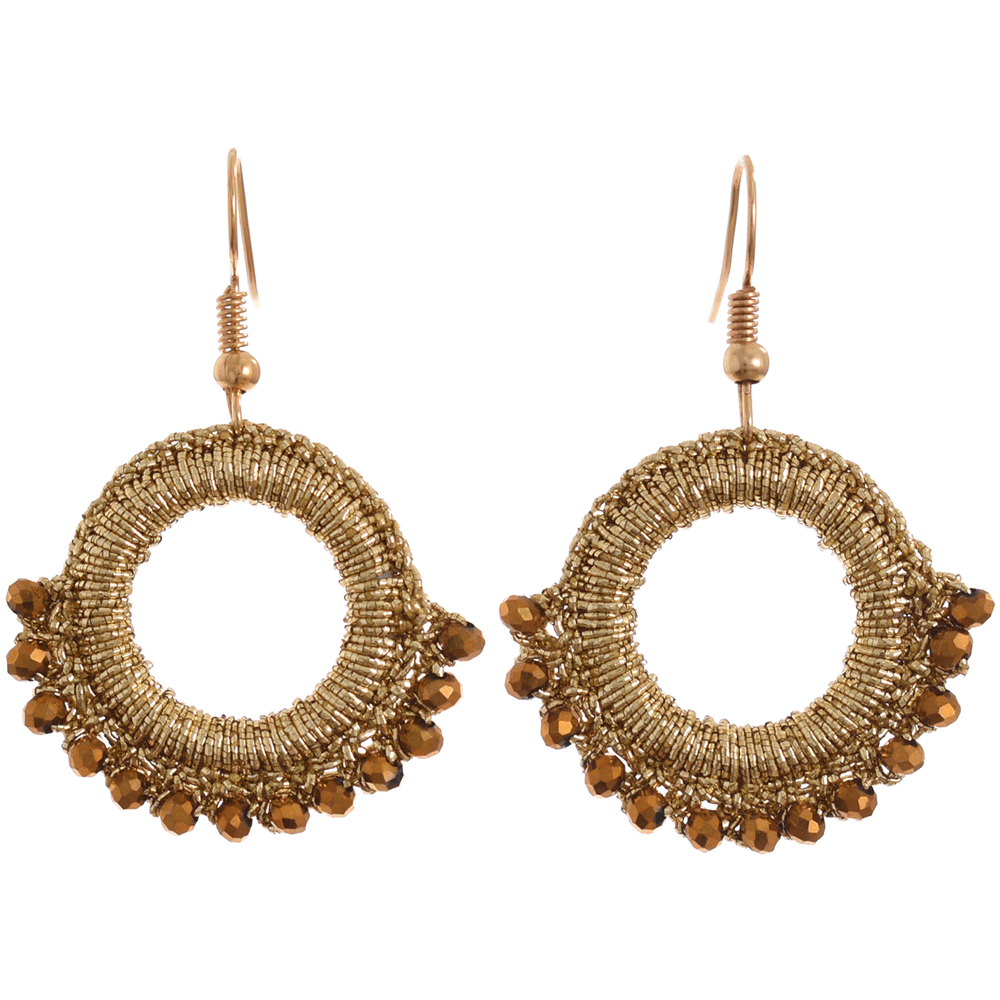 Aretes Luz Dorada