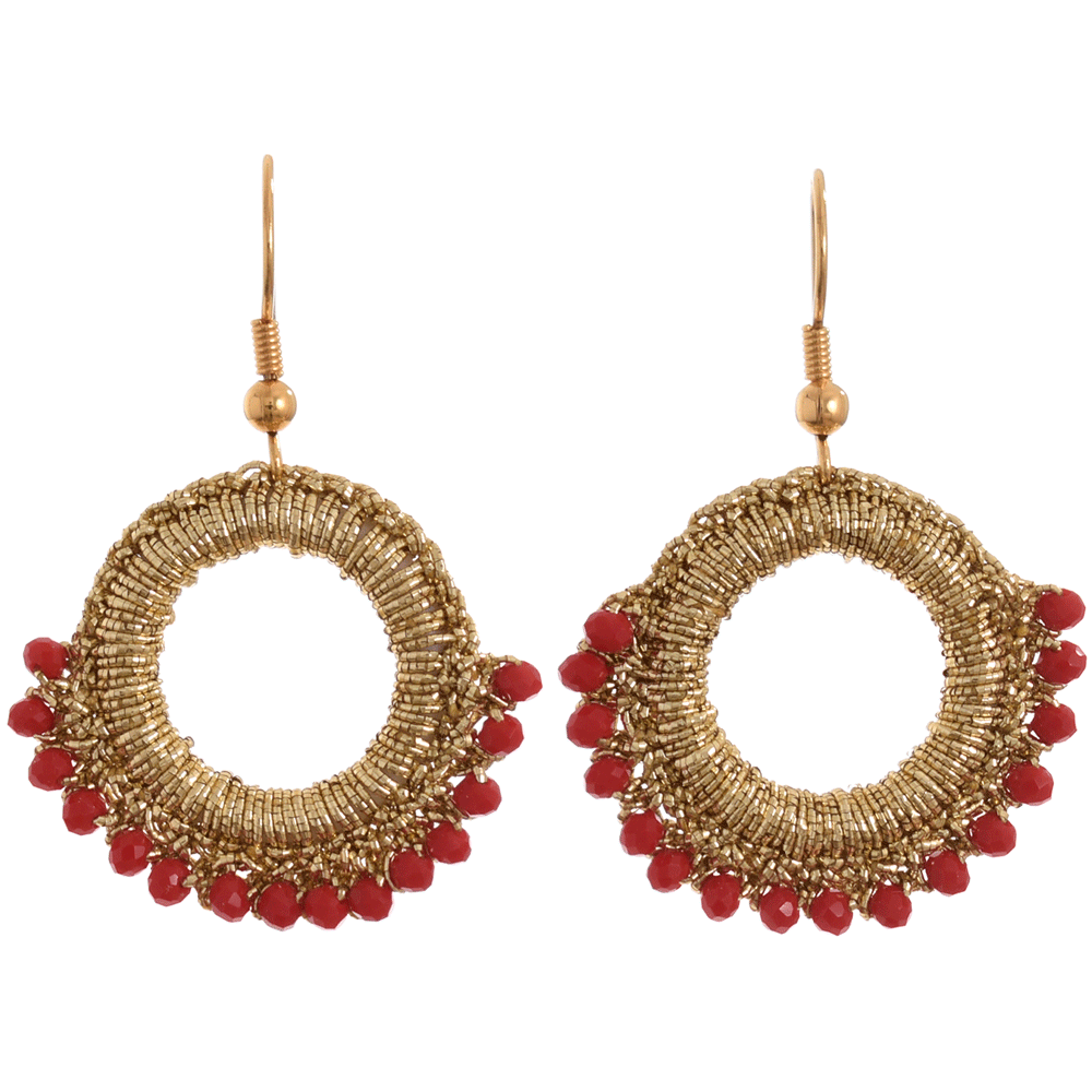 Aretes Luz Dorada