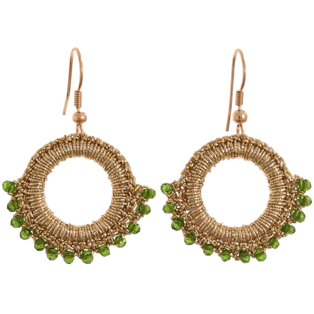 Aretes Luz Dorada