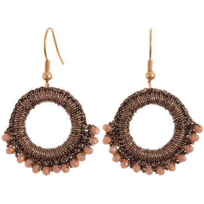 Aretes Luz Bronce